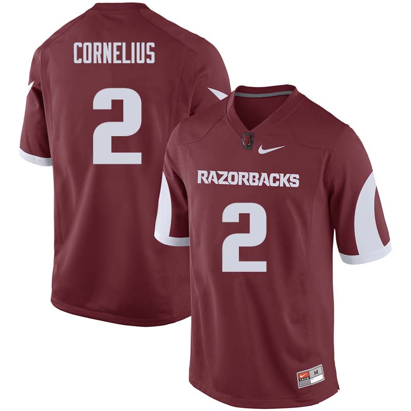 Men #2 Kamren Curl Arkansas Razorback College Football Jerseys Sale-Cardinal